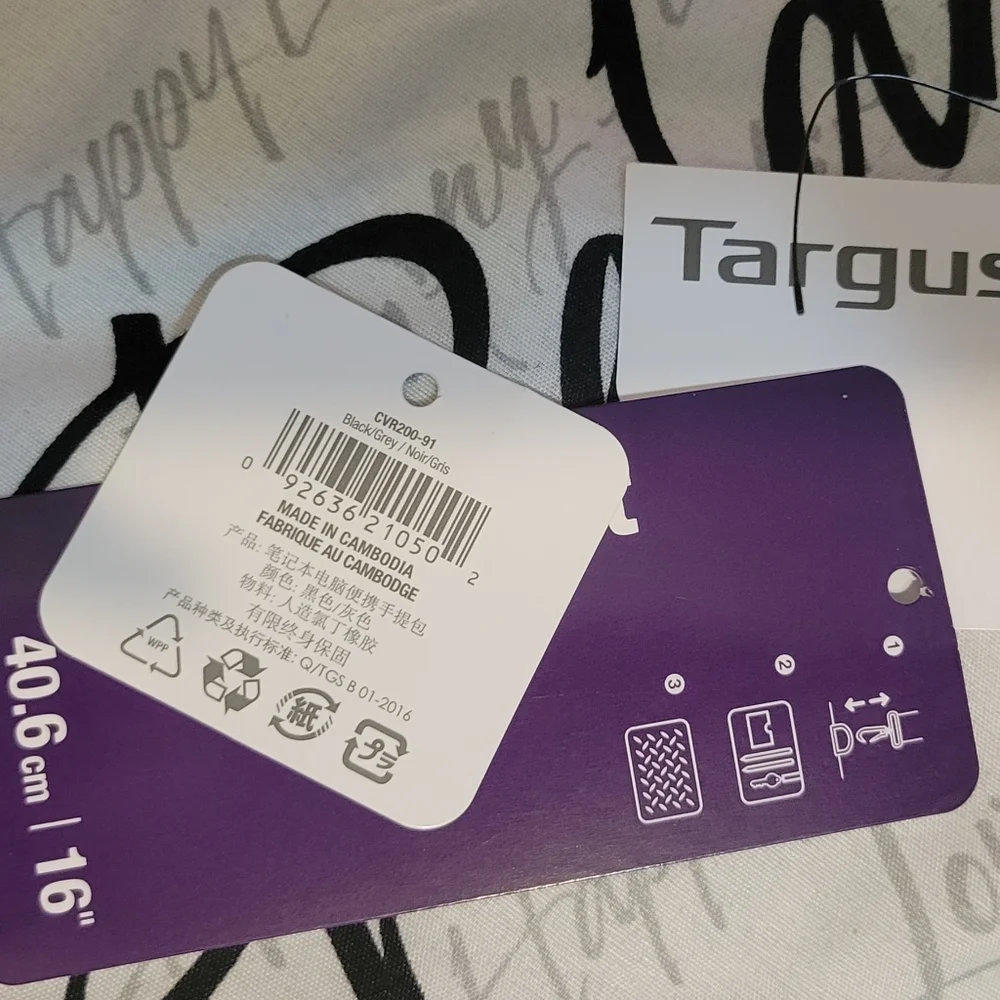Targus 16 inch Laptop Sleeve/Bag